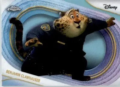 Benjamin Clawhauser - 2025 Topps Chrome Disney - #169 - Refractor Non-sport - Non-Sports Card Single