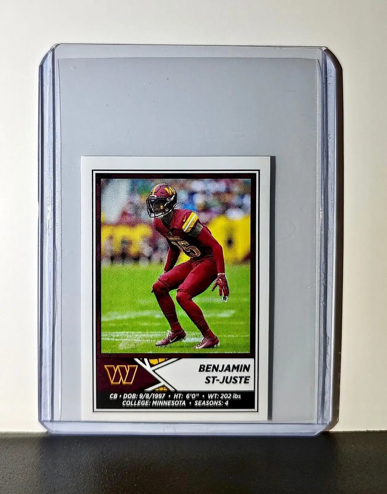 Benjamin St-Juste 2024 Panini NFL Sticker #359 Washington Commanders