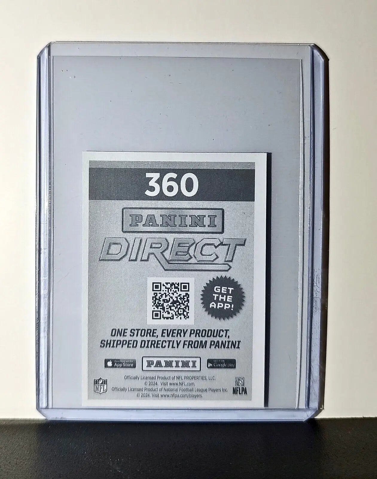 Benjamin St-Juste 2024 Panini NFL Sticker #360 Foil Washington Commanders