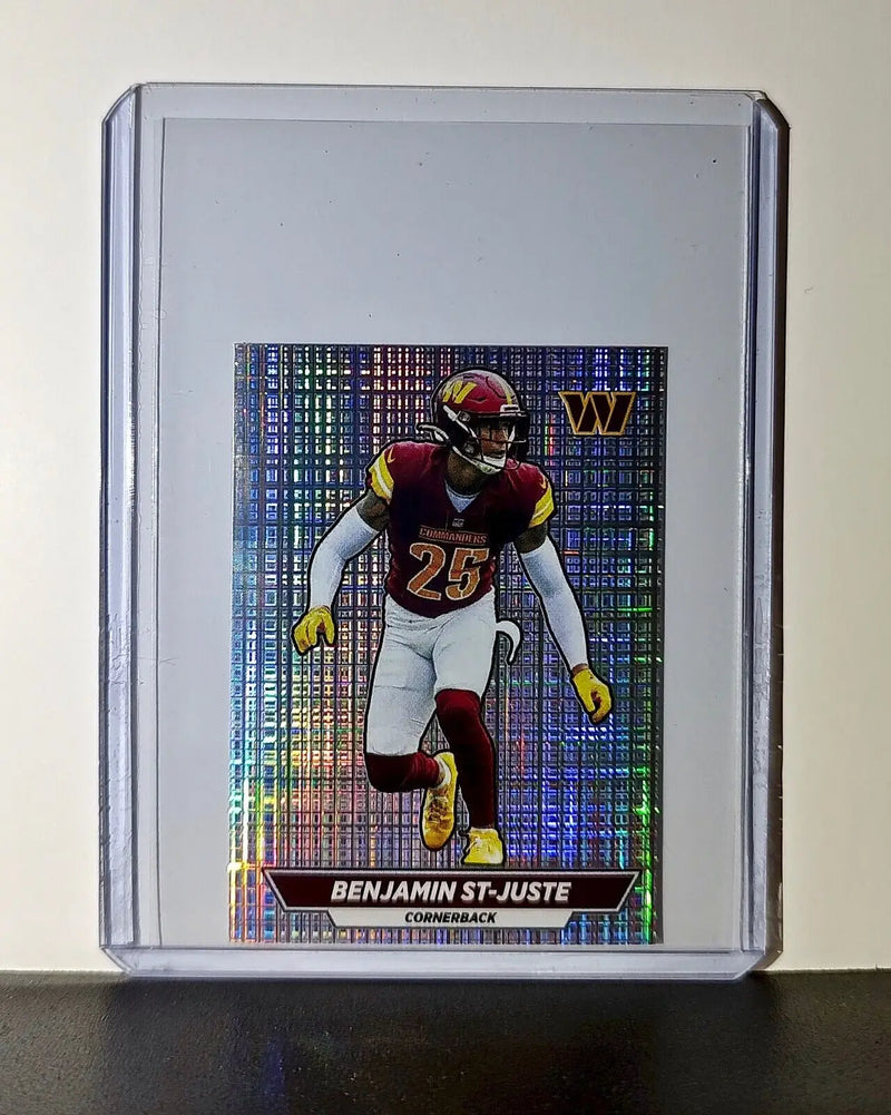 Benjamin St-Juste 2024 Panini NFL Sticker #360 Foil Washington Commanders - Football Card Single