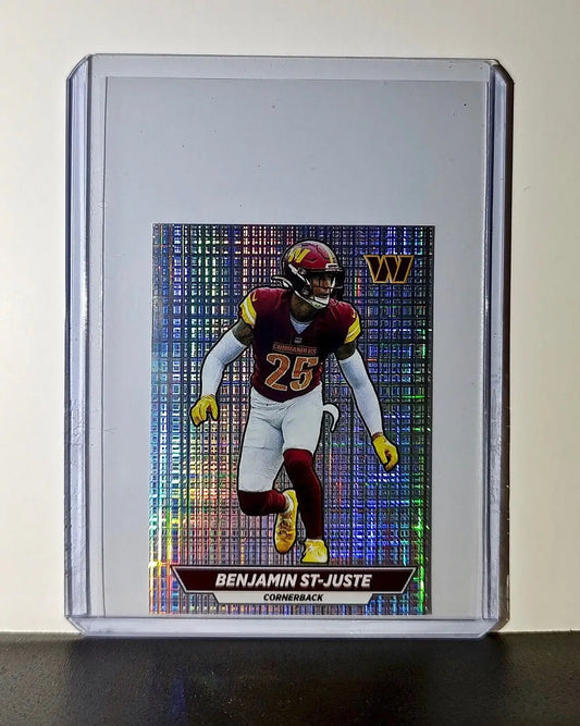 Benjamin St-Juste 2024 Panini NFL Sticker #360 Foil Washington Commanders - Football Card Single