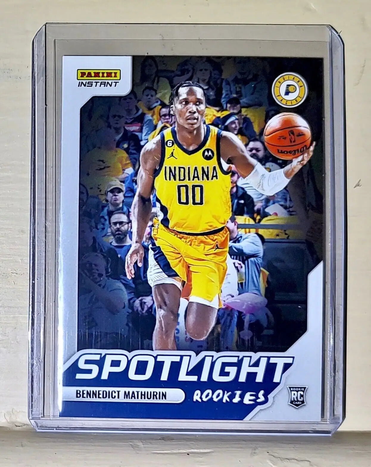 Bennedict Mathurin 2022-23 Panini NBA #6 Spotlight Rookies Card 1/965 - Basketball Card Single