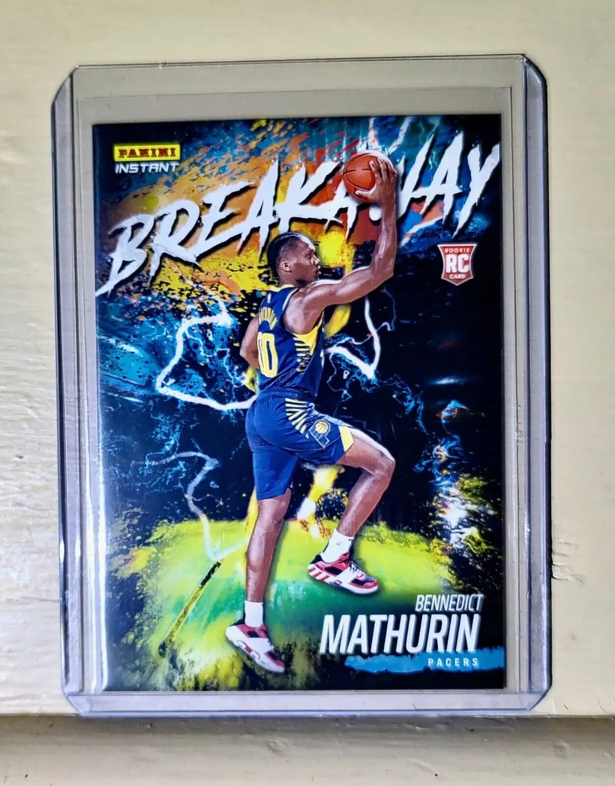 Bennedict Mathurin 2022-23 Panini NBA Breakaway #8 Rookie Card 1/2304