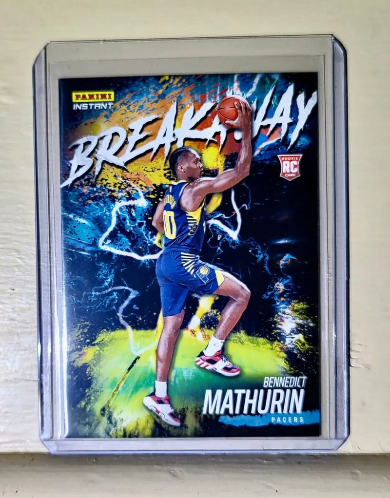 Bennedict Mathurin 2022-23 Panini NBA Breakaway #8 Rookie Card 1/2304