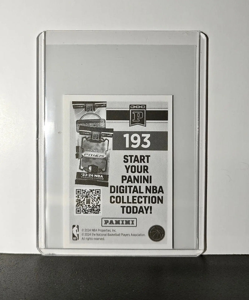 Bennedict Mathurin 2024-25 Panini NBA #193 Sticker Card Indiana Pacers