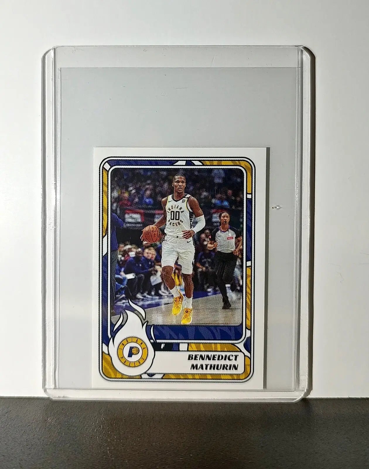 Bennedict Mathurin 2024-25 Panini NBA #193 Sticker Card Indiana Pacers