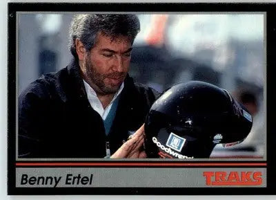 Benny Ertel - 1991 Traks - #105 - RC Racing - Racing Card Single