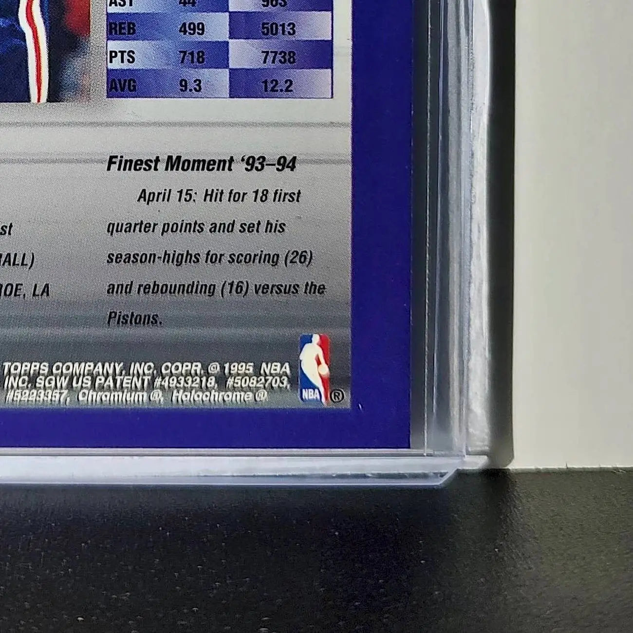 Benoit Benjamin 1994-95 Topps Finest #236 Basketball Card