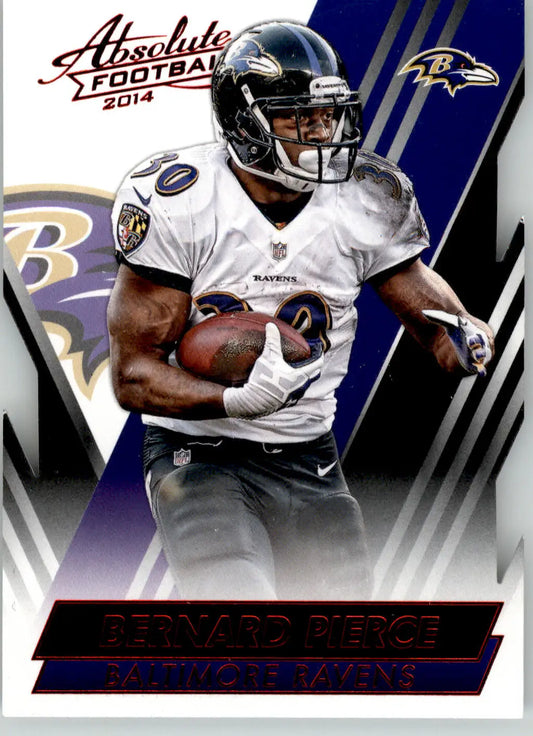 Bernard Pierce - 2014 Panini Absolute - #57 - Retail Red Football - Football Card Single