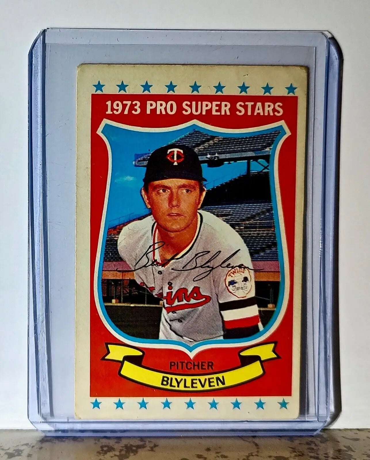 Bert Blyleven 1973 Pro Super Stars MLB #35 Baseball Card Minnesota Twins - Baseball Card Single