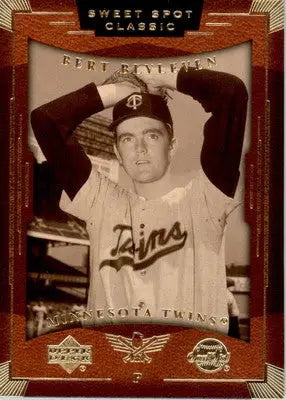 Bert Blyleven - 2004 Upper Deck Sweet Spot Classic - #3 - Baseball - Baseball Card Single