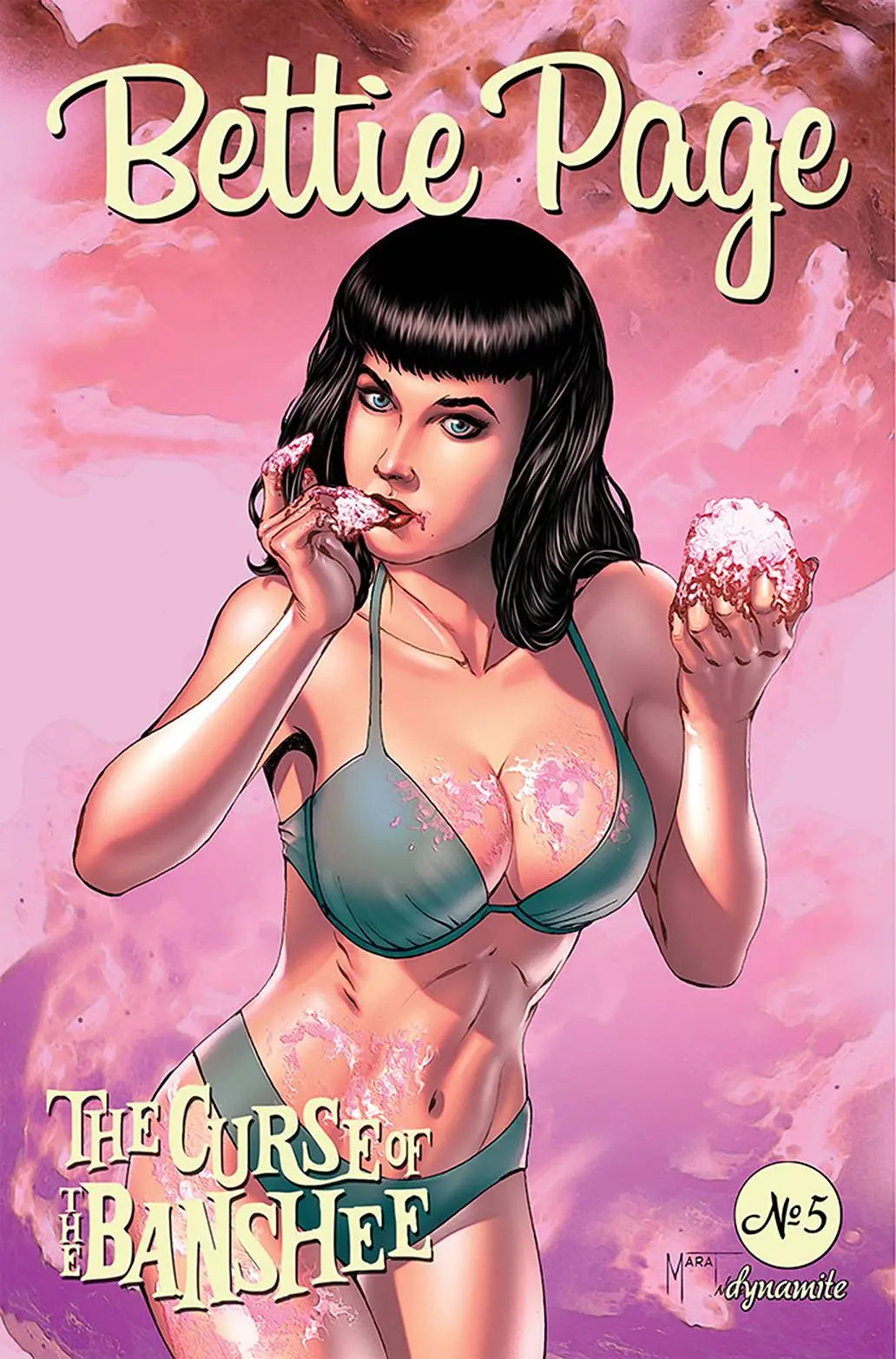 BETTIE PAGE & CURSE OF THE BANSHEE #5 CVR A MYCHAELS - Comic Book
