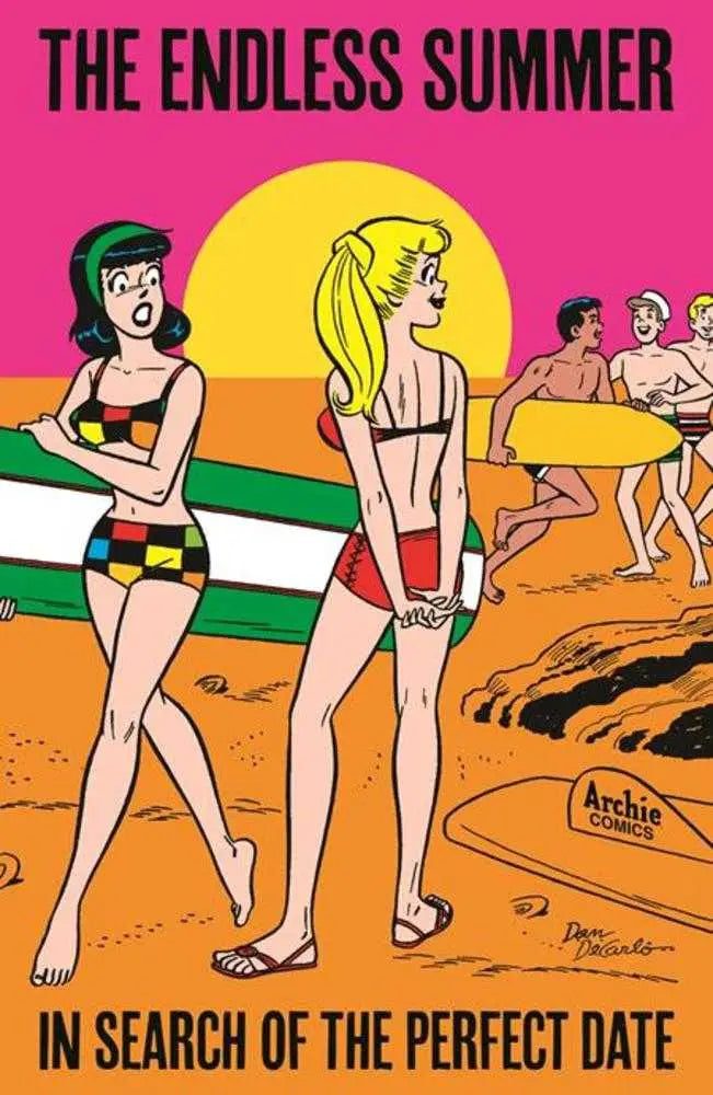 Betty And Me #1 (One Shot) Facsimile Edition Cover B Endless Summer Dan Decarlo Variant - Back Issues