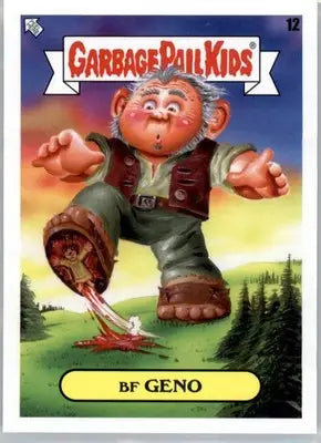 BF Geno - 2022 Topps Garbage Pail Kids: Book Worms - #12 - Gross Adaptations - Non-Sports Card Single