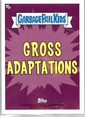 BF Geno - 2022 Topps Garbage Pail Kids: Book Worms - #12 - Gross Adaptations - Non-Sports Card Single