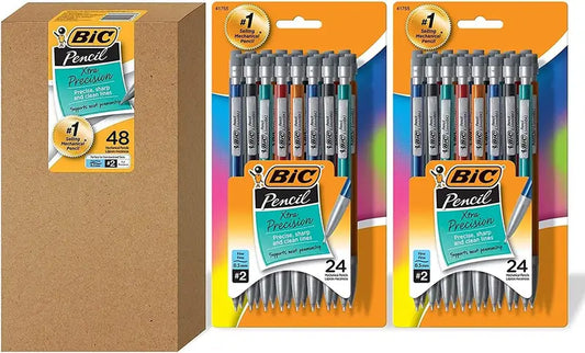 BIC Xtra-Precision Mechanical Pencil Metallic Barrel Fine Point (0.5Mm) 48-Co - Other