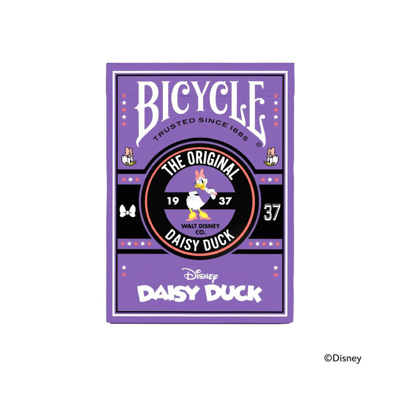 Daisy Duck playing cards from Bicycle Daisy Duck deck featuring fun cartoon design