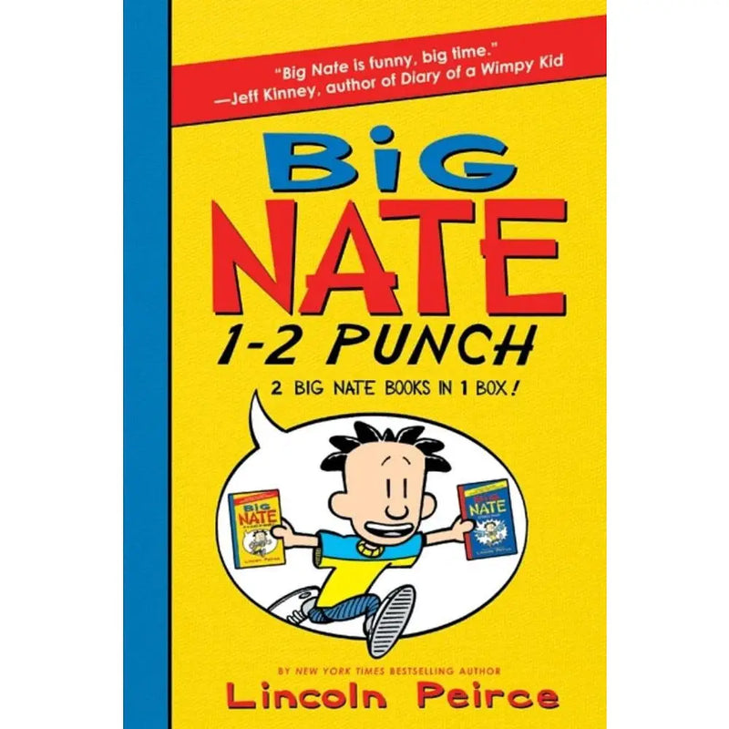 Image of Big Nate 1-2 Punch box set featuring book cover for Big Nate 1-2 Punch