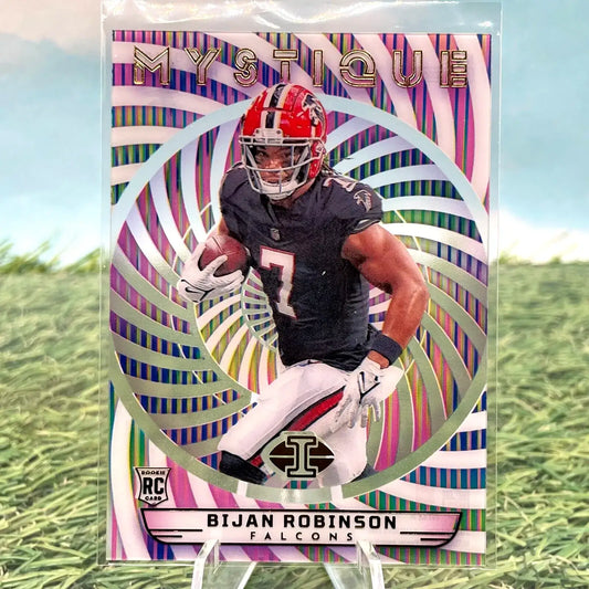 Bijan Robinson -2023 Illusions- #3 -Mystique Rookie RC- Falcons - Football Card Single