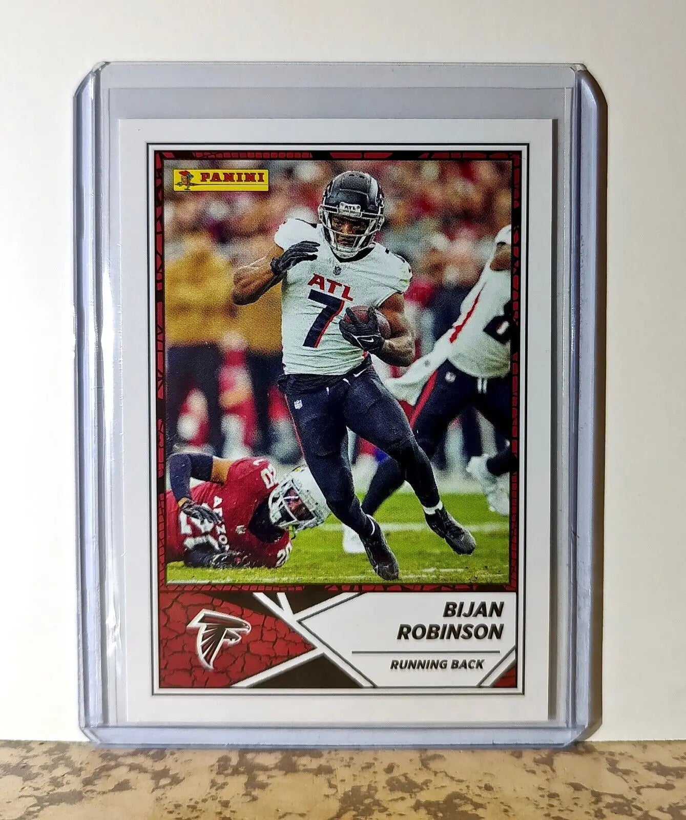 Bijan Robinson 2024 Panini NFL #24 Sticker Card Atlanta Falcons - Football Card Single