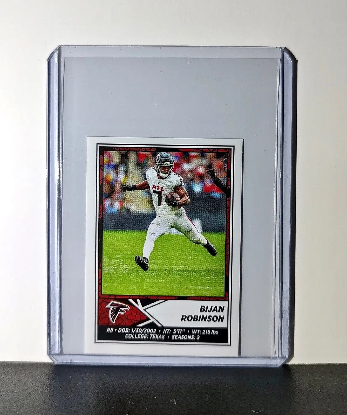 Bijan Robinson 2024 Panini NFL Sticker #428 Atlanta Falcons - Football Card Single