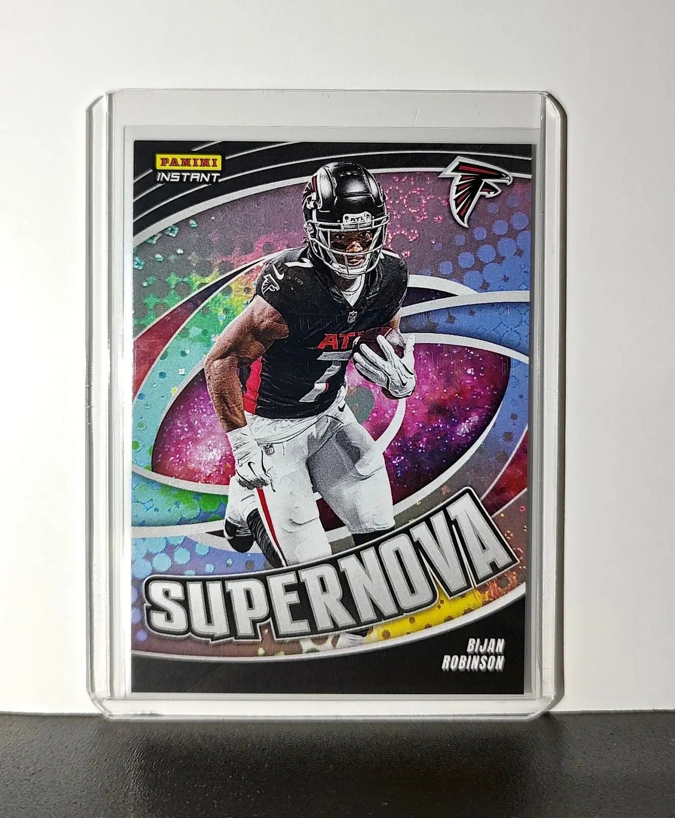 Bijan Robinson 2024 Panini Supernova NFL #14 Football Card Atlanta Falcons 1/451 - Football Card Single