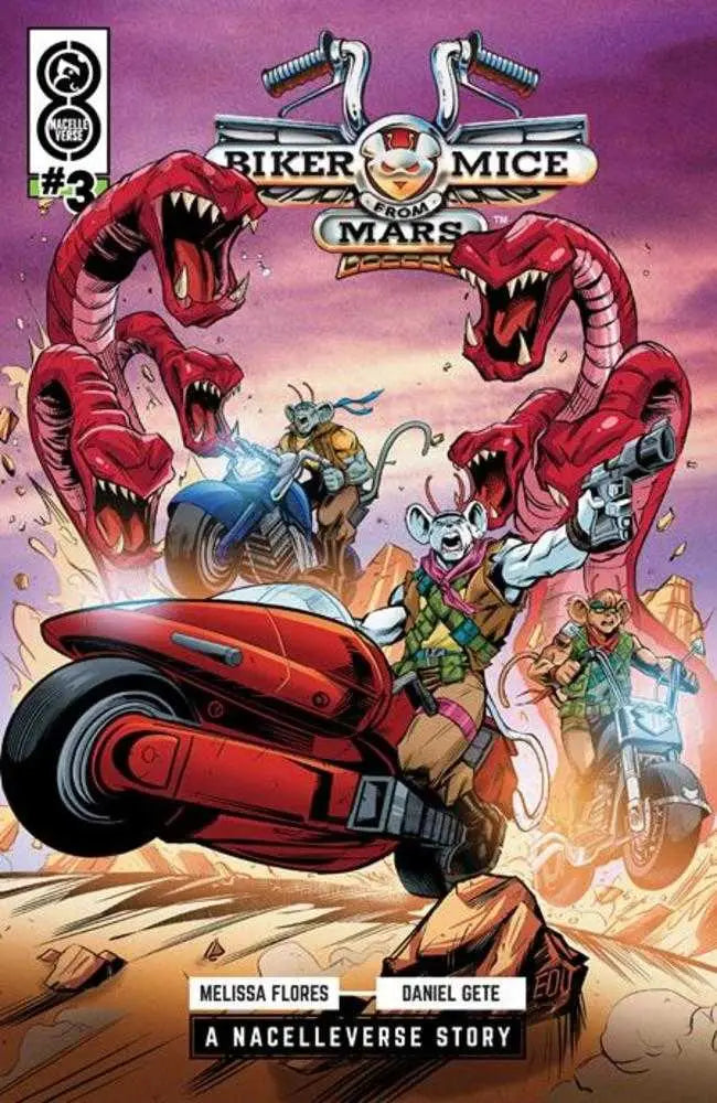 Biker Mice From Mars (2025) #3 Cover A Edu Souza - Comic Book