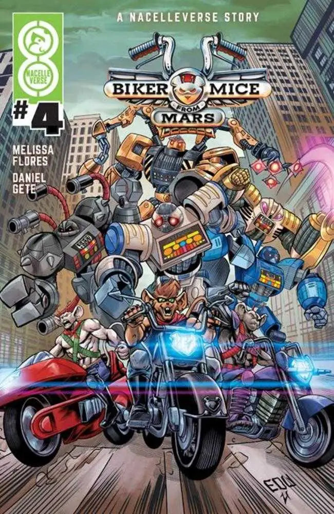 Biker Mice From Mars (2025) #4 Cover A Edu Souza - Back Issues