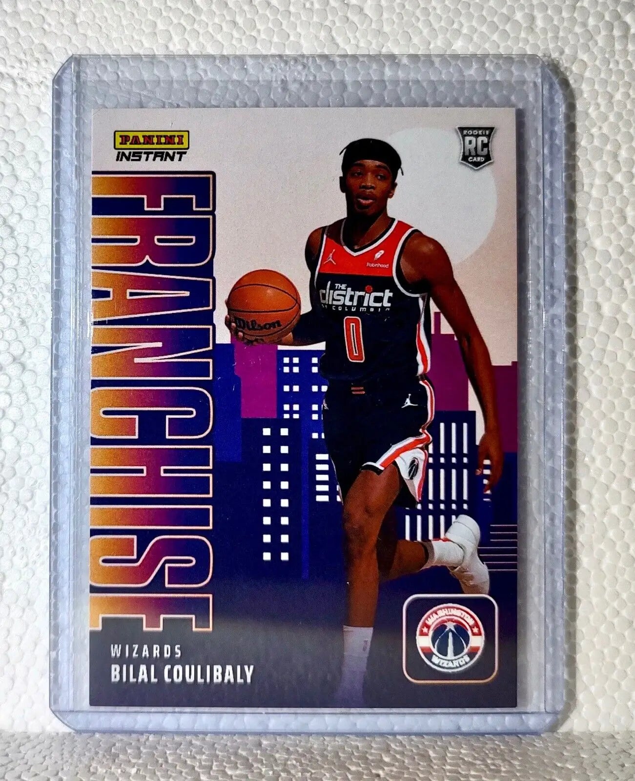 Bilal Coulibaly 2023-24 NBA #4 Franchise Basketball Card Wizards 1/485 - Basketball Card Single