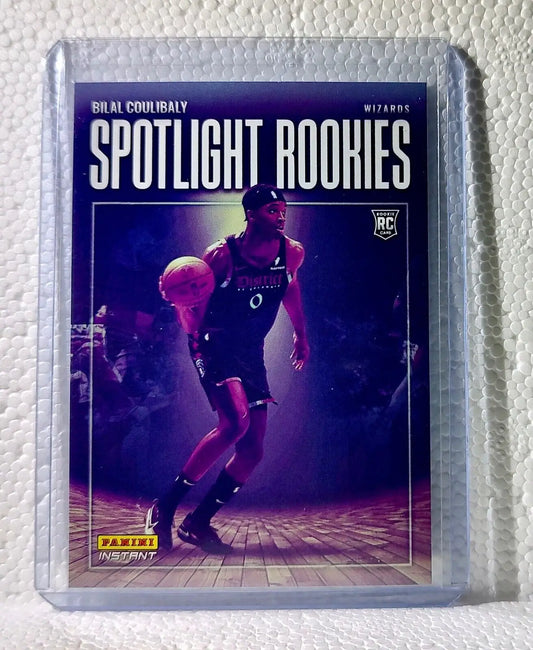 Bilal Coulibaly 2023-24 Panini #7 NBA Spotlight Rookies Basketball Card 1/209 - Basketball Card Single