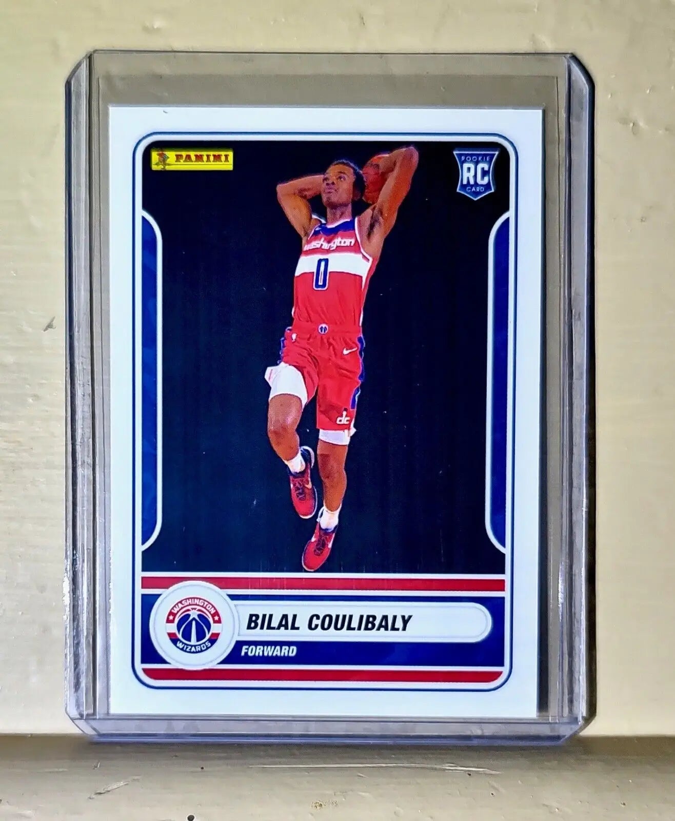 Bilal Coulibaly 2023-24 Panini NBA Basketball #77 Rookie Card Washington Wizards - Basketball Card Single