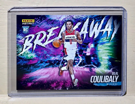 Bilal Coulibaly 2023-24 Panini NBA Breakaway Basketball #7 Rookie Card 1 of 4085 - Basketball Card Single