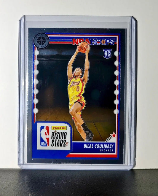 Bilal Coulibaly 2023-24 Panini Premium Stock NBA Hoops Rising Stars #287 Rookie - Basketball Card Single
