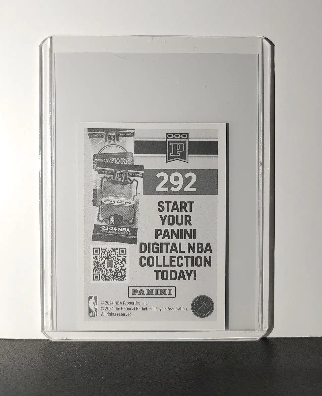 Bilal Coulibaly 2024-25 Panini NBA #292 Sticker Card Washington Wizards