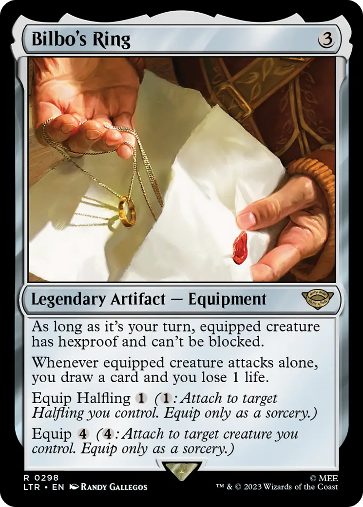 Bilbo’s Ring [The Lord of the Rings: Tales of Middle-Earth] - Magic Card Single