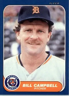 Bill Campbell - 1986 Fleer Update - #U-17 - Baseball - Baseball Card Single