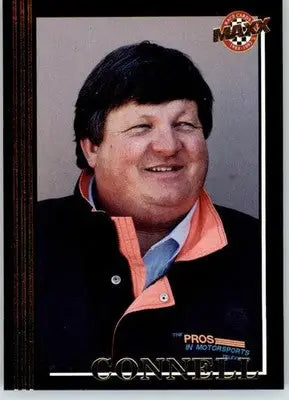 Bill Connell - 1992 Maxx Update Black - #U21 - RC Racing - Racing Card Single