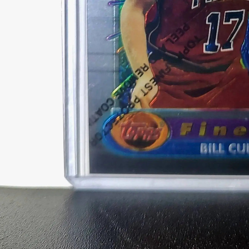 Bill Curley Rookie 1994-95 Topps Finest #267 Basketball Card