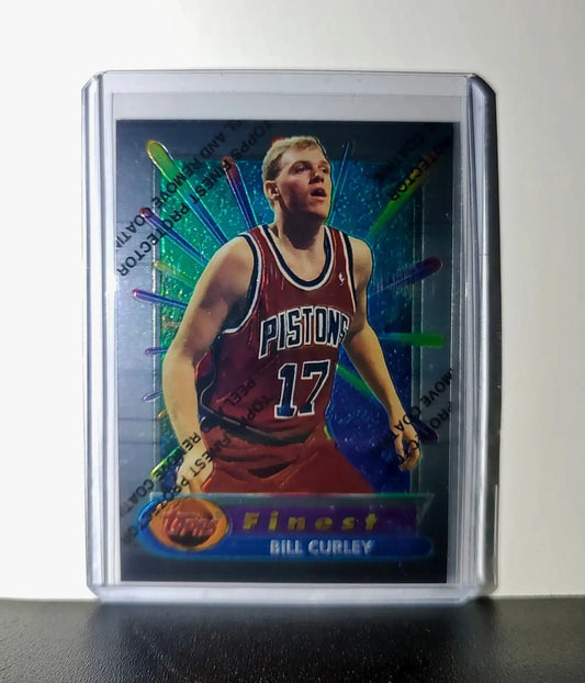 Bill Curley Rookie 1994-95 Topps Finest #267 Basketball Card - Basketball Card Single
