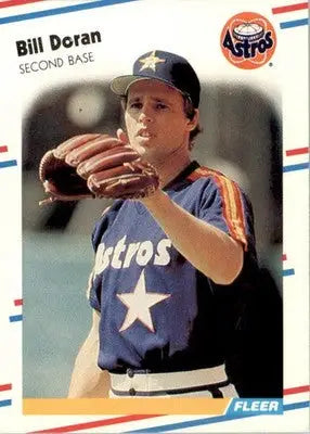 Bill Doran - 1988 Fleer - #447 - Baseball - Baseball Card Single