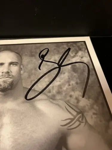 BILL GOLDBERG Auto 8x10 Promo Signed Photo WWF WWE WCW Rare JSA COA - Sports Memorabilia