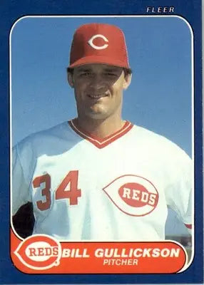 Bill Gullickson - 1986 Fleer Update - #U-46 - Baseball - Baseball Card Single