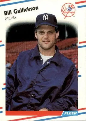 Bill Gullickson - 1988 Fleer - #208 - Baseball - Baseball Card Single