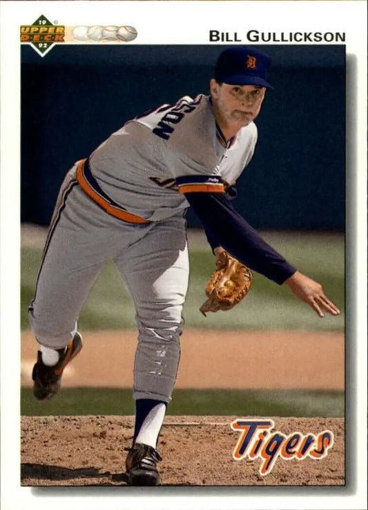 Bill Gullickson 1992 Upper Deck MLB #317 Baseball Card Detroit Tigers - Baseball Card Single