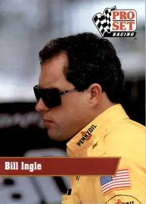 Bill Ingle - 1991 Pro Set - #59 - Racing - Racing Card Single