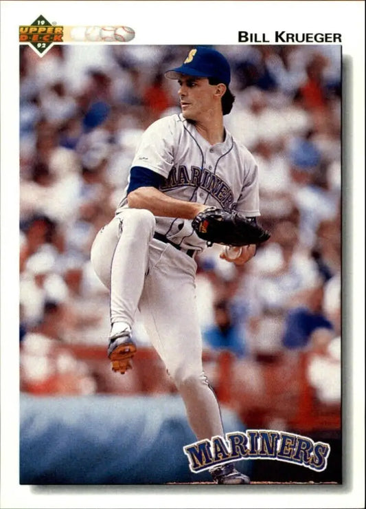 Bill Krueger 1992 Upper Deck MLB #403 Baseball Card Seattle Mariners - Baseball Card Single