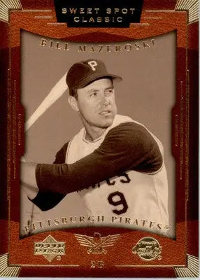 Bill Mazeroski - 2004 Upper Deck Sweet Spot Classic - #5 - Baseball - Baseball Card Single