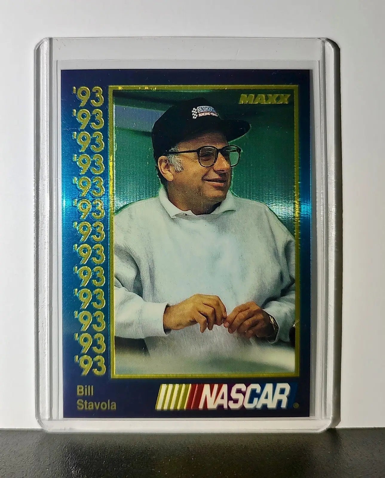 Bill Stavola 1993 Maxx Premier Plus Racing #110 NASCAR Stavola Brothers Racing - Racing Card Single