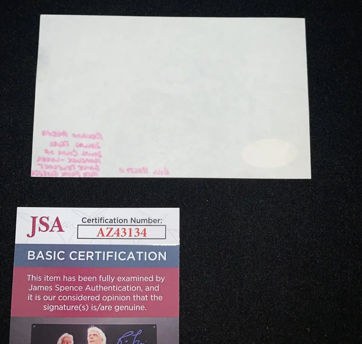 BILL WALTON Signed Autograph NBA Basketball Cut JSA-certified trading cards collectible