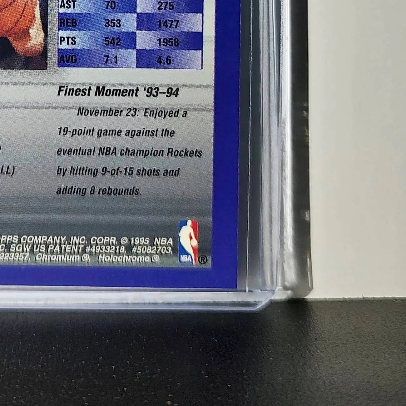 Bill Wennington 1994-95 Topps Finest #246 Basketball Card